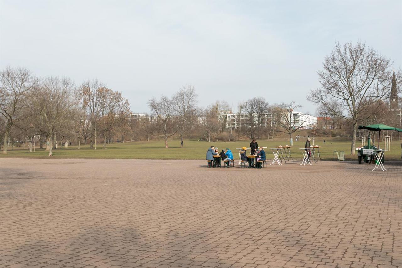 Apartment Bischof Am Alaunpark, Dresden Neustadt Luaran gambar